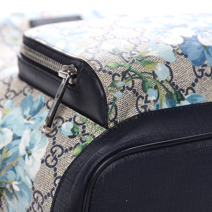 Gucci GG Supreme Monogram Blooms Small Day Backpack Blue 11 of 15