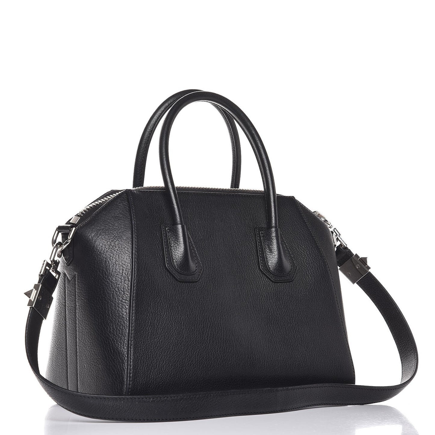 Sugar Goatskin Small Antigona Black