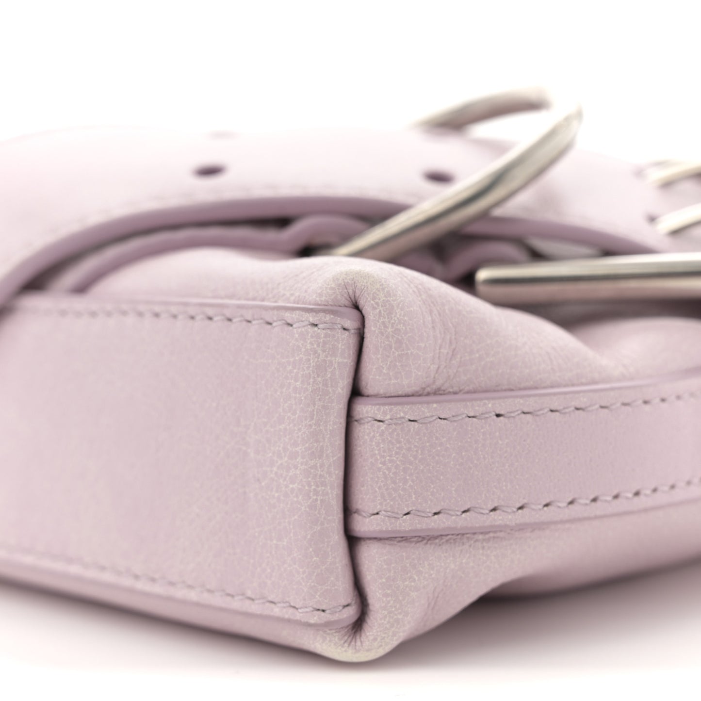 Aged Calfskin Mini Voyou Boyfriend Party Bag Old Pink