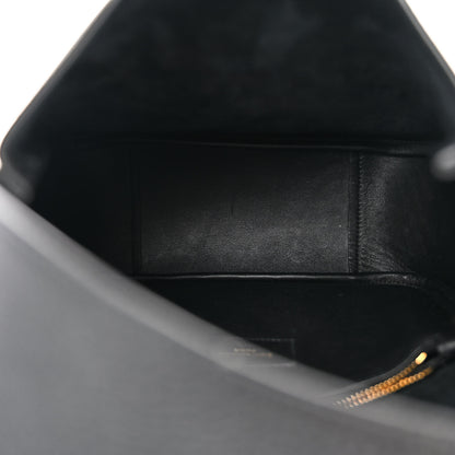 Saint Laurent Smooth Calfskin Small Le 5 A 7 Soft Hobo Black 5 of 11