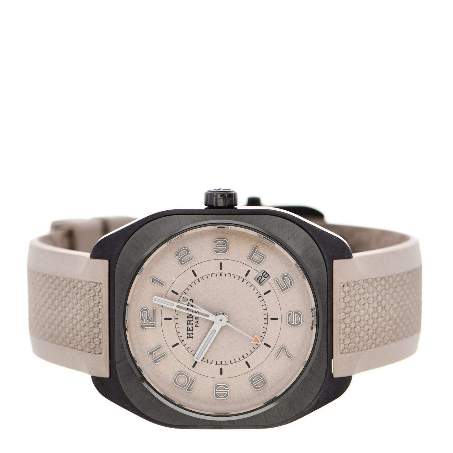 Titanium Rubber 39mm H08 Special Edition Automatic Watch Taupe