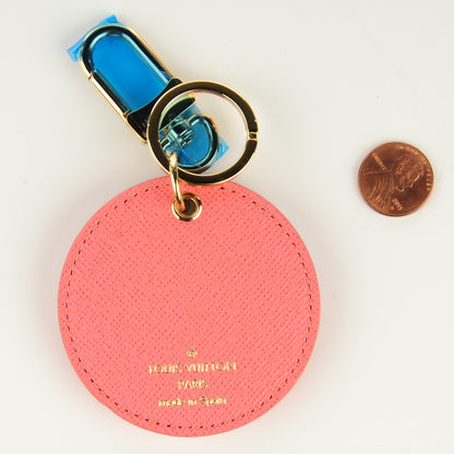 Louis Vuitton Monogram Illustre Posies Bag Charm 2 of 5