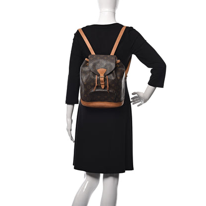 Louis Vuitton Monogram Montsouris MM Backpack 2 of 16