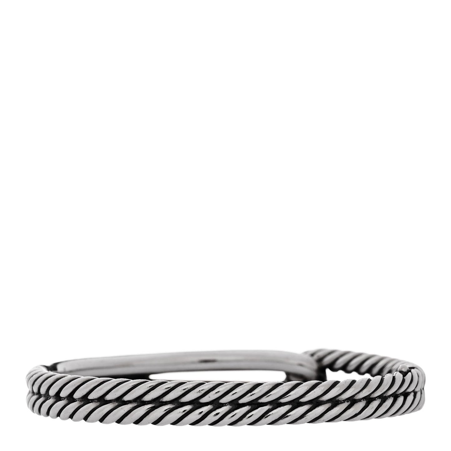 Sterling Silver 10mm Single Loop Labyrinth Bracelet