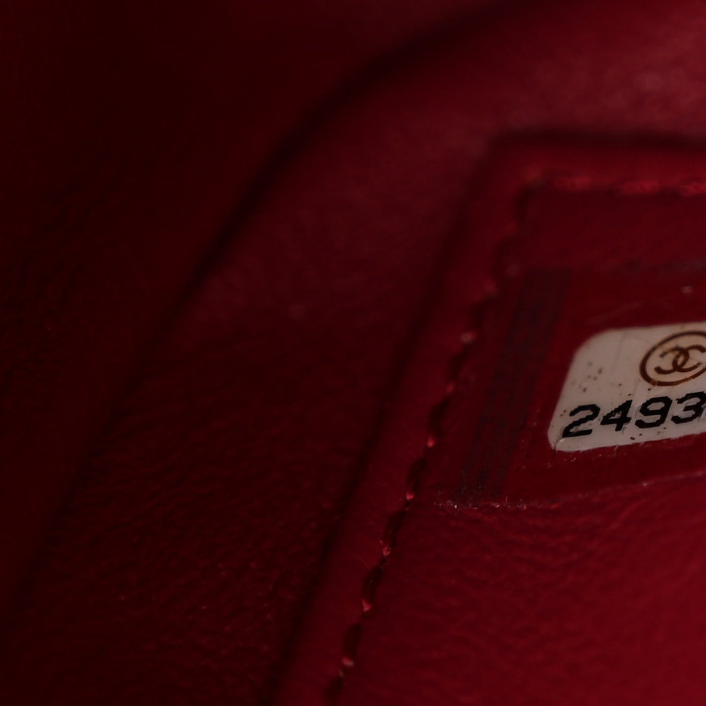 Caviar Quilted Small CC Filigree Flap Burgundy