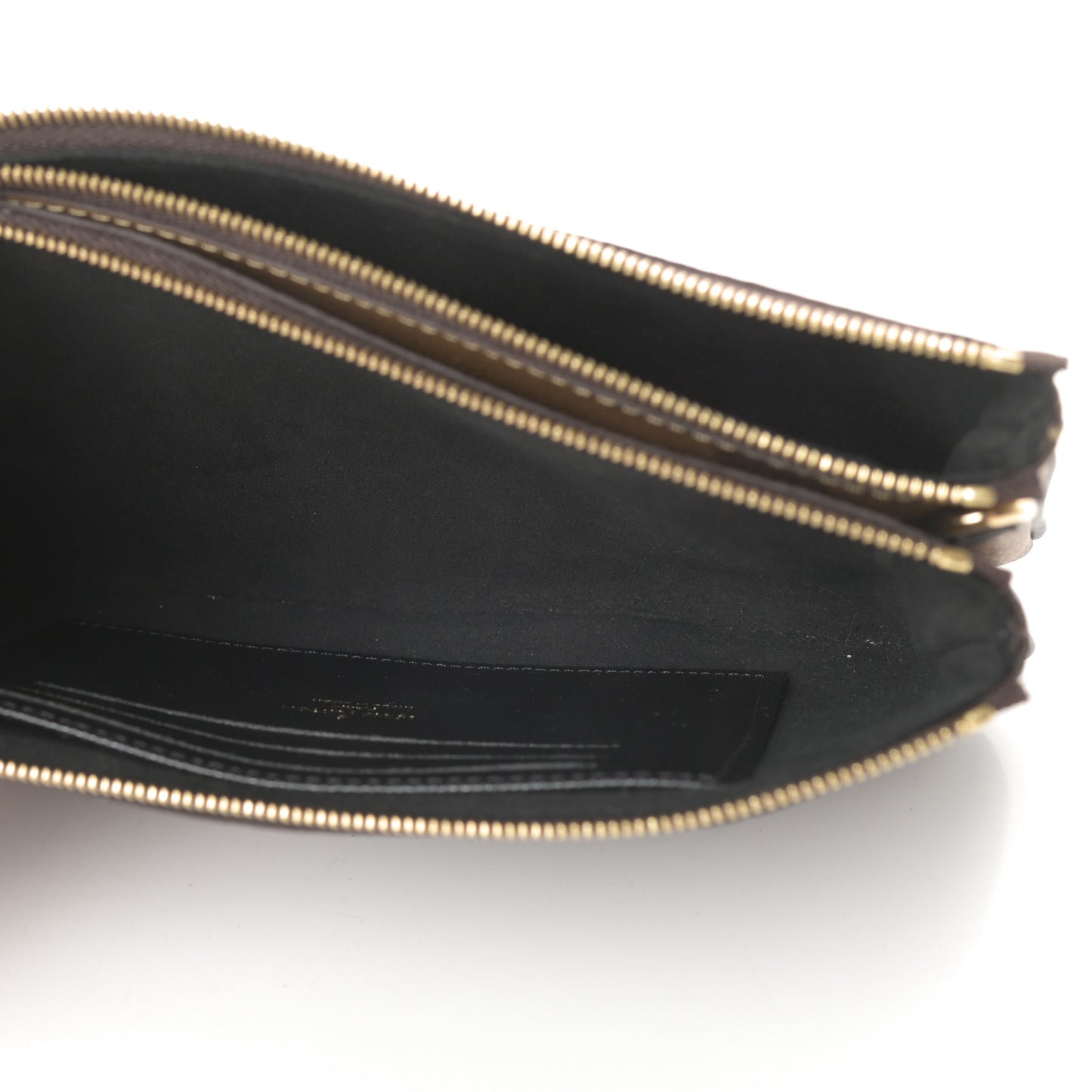 Reverse Monogram Giant Double Zip Pochette