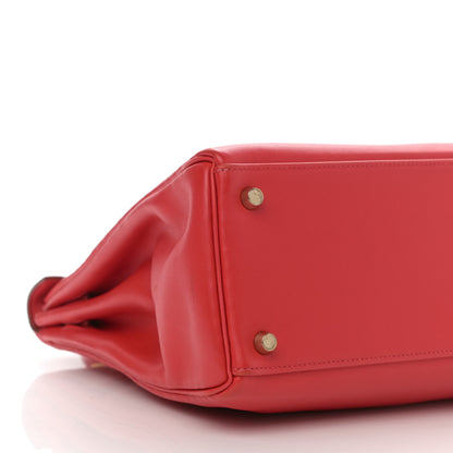 Hermes Gulliver Kelly Retourne 32 Rouge Vif 9 of 15