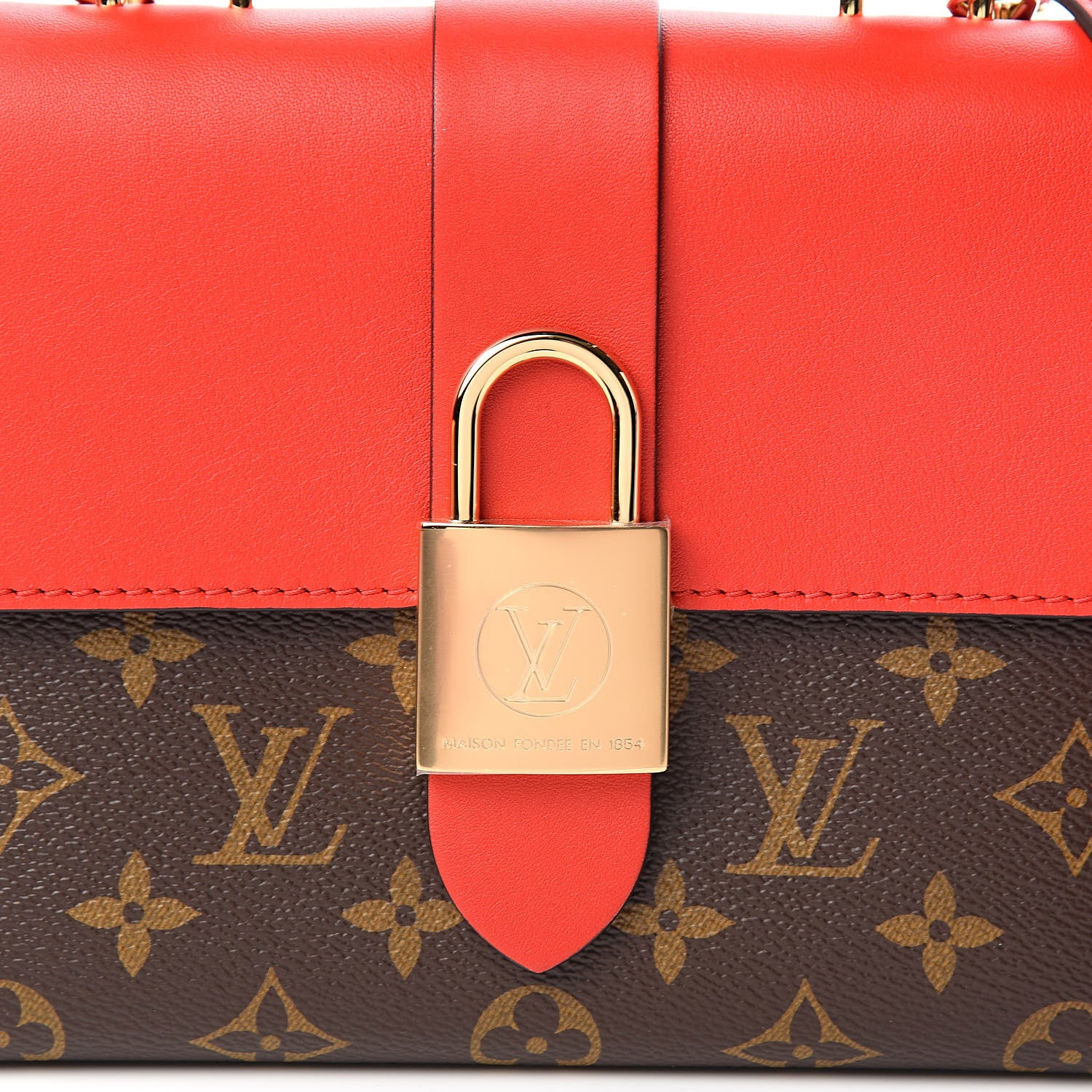 Louis Vuitton Monogram Locky BB Coquelicot 10 of 11