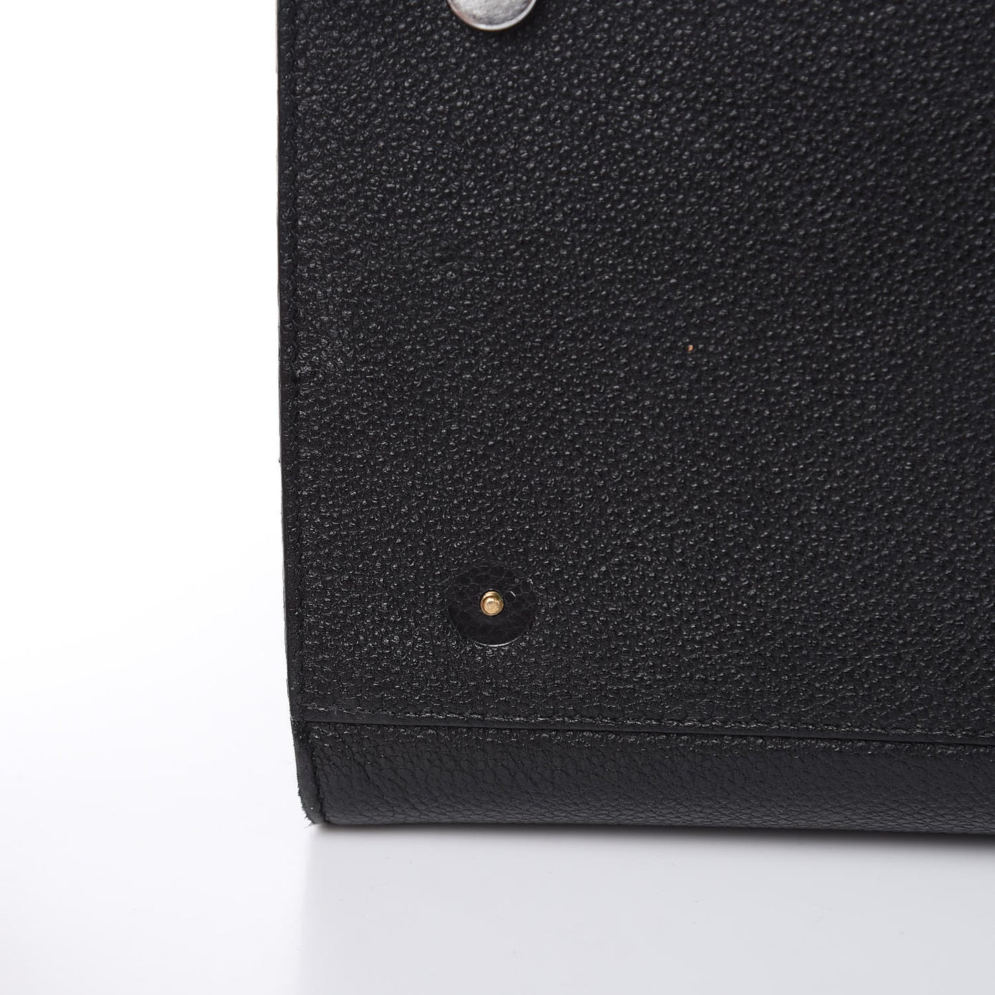 Grained Calfskin Small Sac De Jour Black