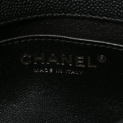 Chanel Caviar Quilted Mini Sweetheart Rectangular Flap Black 6 of 8