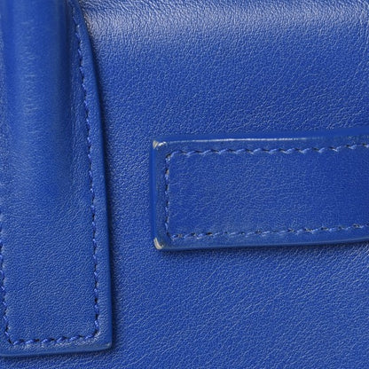 Saint Laurent Calfskin Nano Sac De Jour Royal Blue 9 of 12