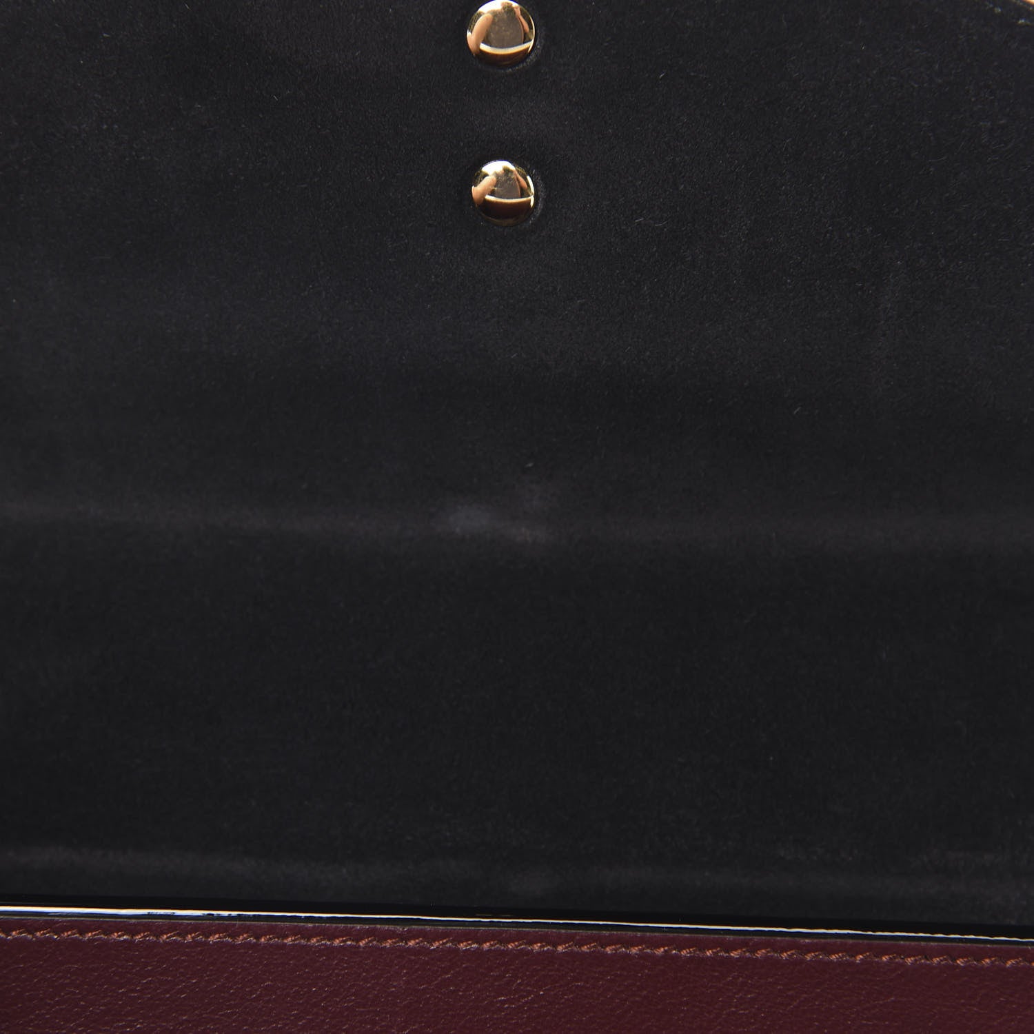 Gucci Mousse Top Patent Mini Sylvie 1969 Top Handle Bag Black 8 of 11