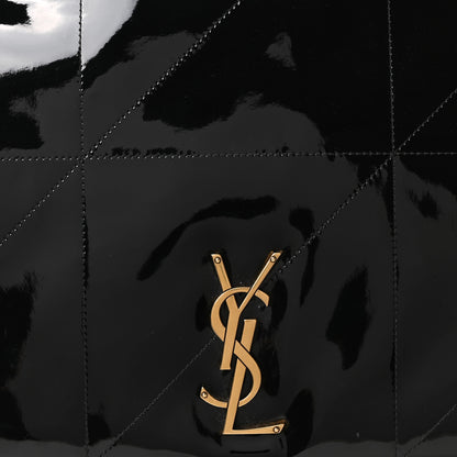 Saint Laurent Patent Matelasse Monogram Large Jamie 4.3 Black 8 of 10