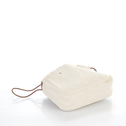 Hermes Canvas Barenia Fourbi 20 PM Pouch Naturel Fauve 4 of 8