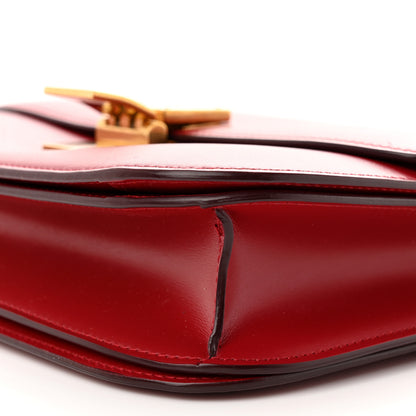 Celine Box Calfskin Medium Classic Box Flap Bag Red 11 of 11