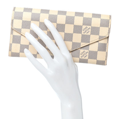 Louis Vuitton Damier Azur Josephine Wallet 2 of 14