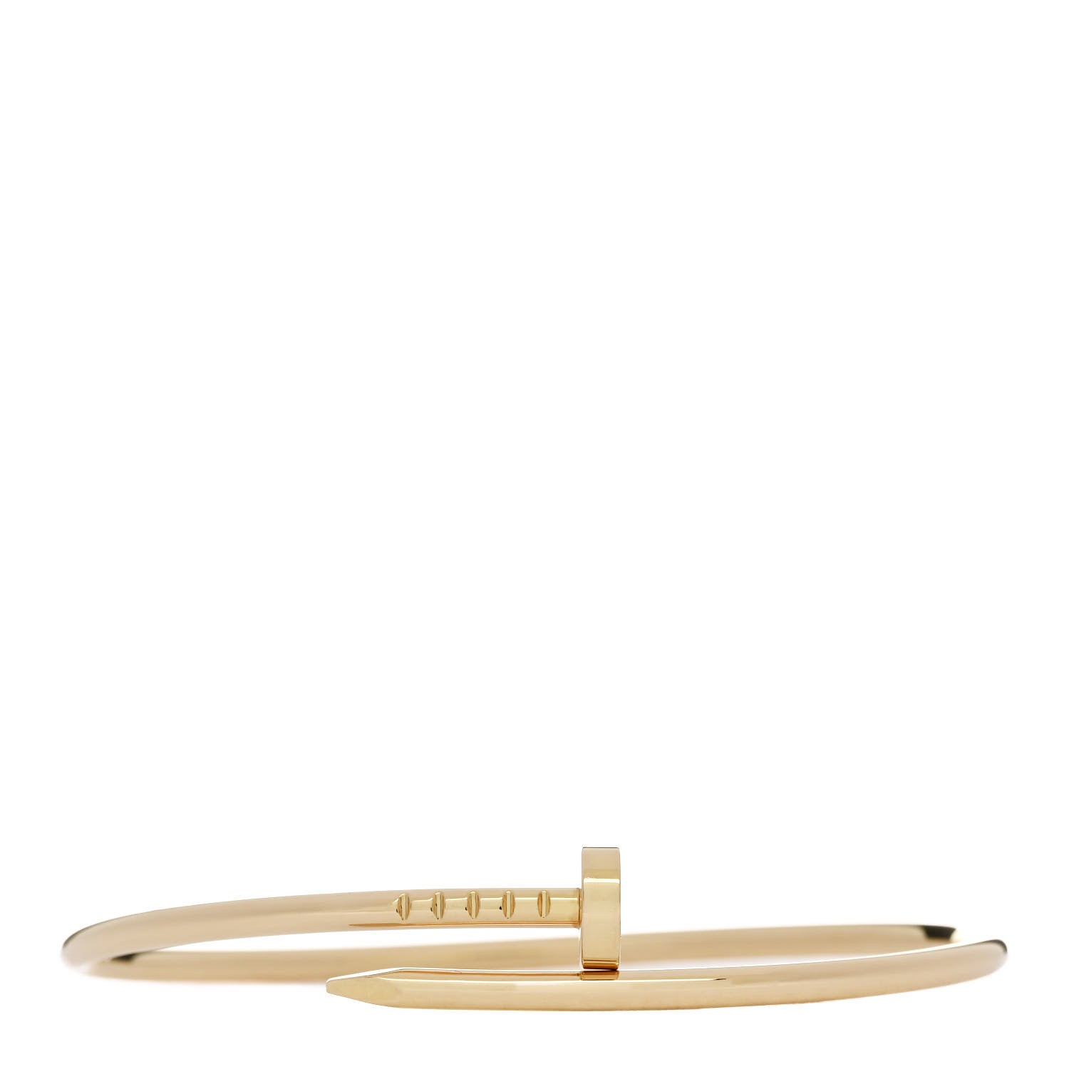 Cartier 18K Yellow Gold Small Juste Un Clou Bracelet 16 1 of 4