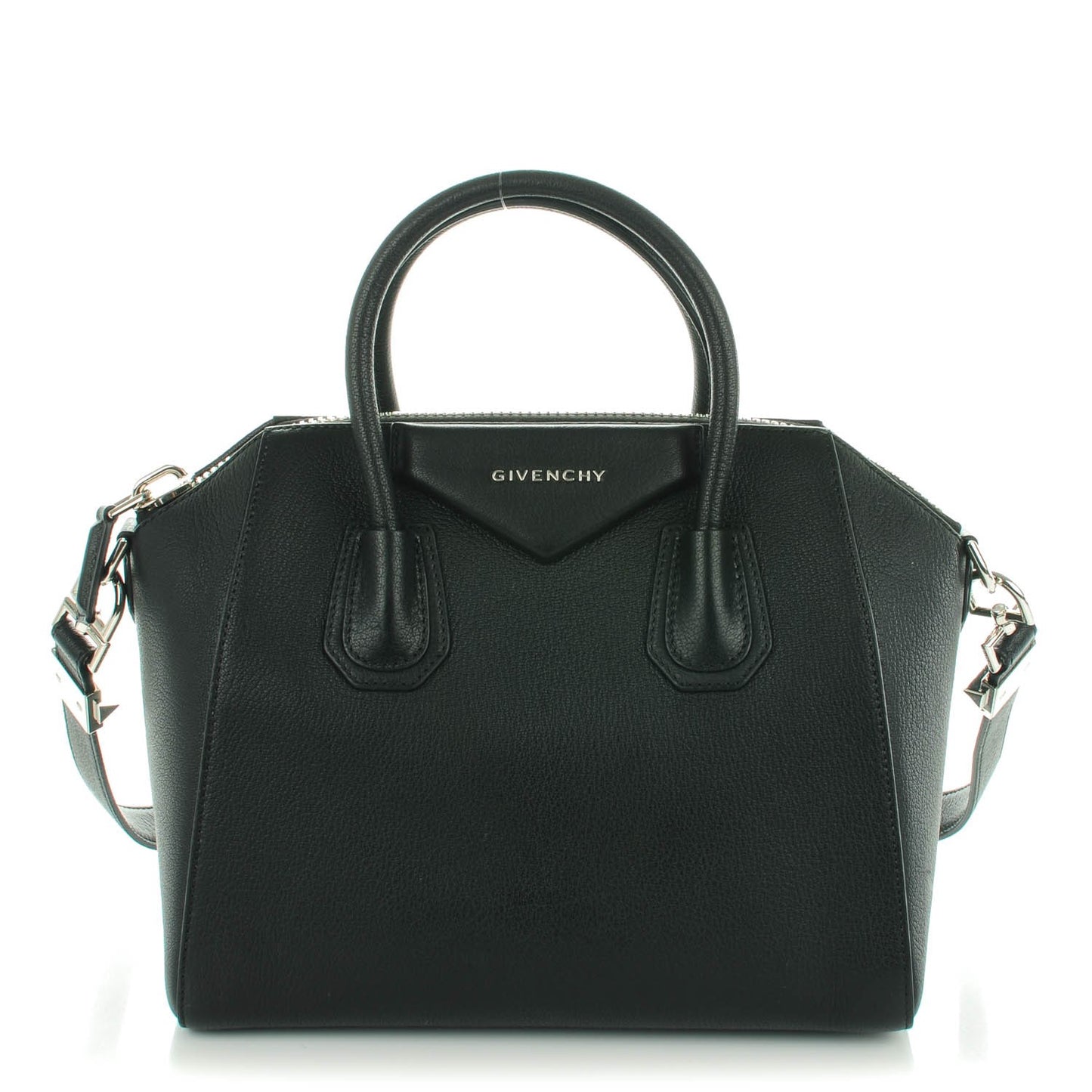 Sugar Goatskin Small Antigona Black
