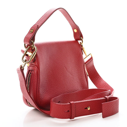 Tom Ford Calfskin Mini Jennifer Crossbody Bag Flame Red 3 of 9