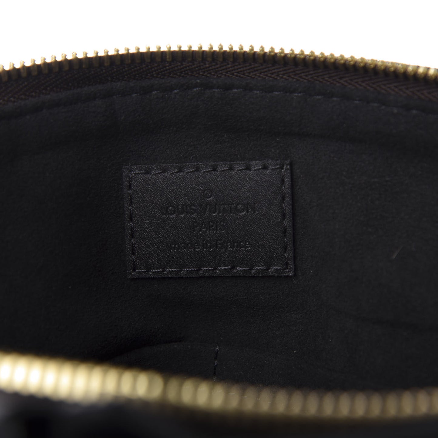 Monogram Flower Zipped Tote PM Black