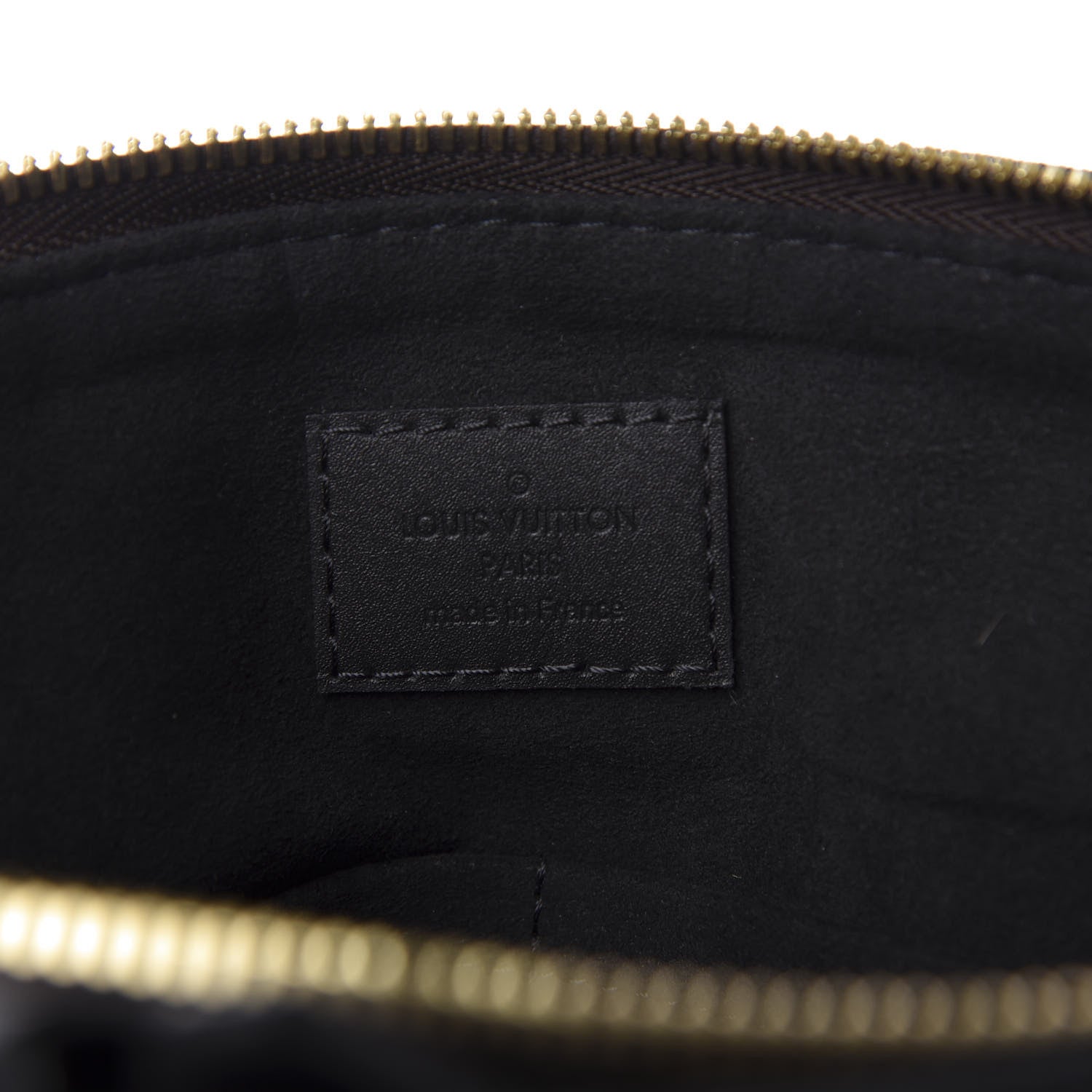 Louis Vuitton Monogram Flower Zipped Tote PM Black 7 of 10
