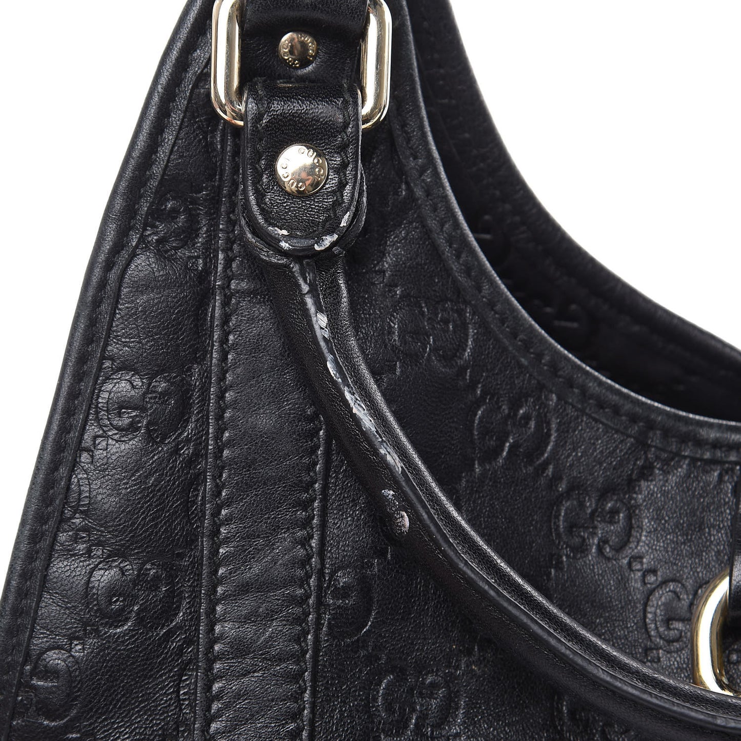 Guccissima Small Joy Shoulder Bag Black