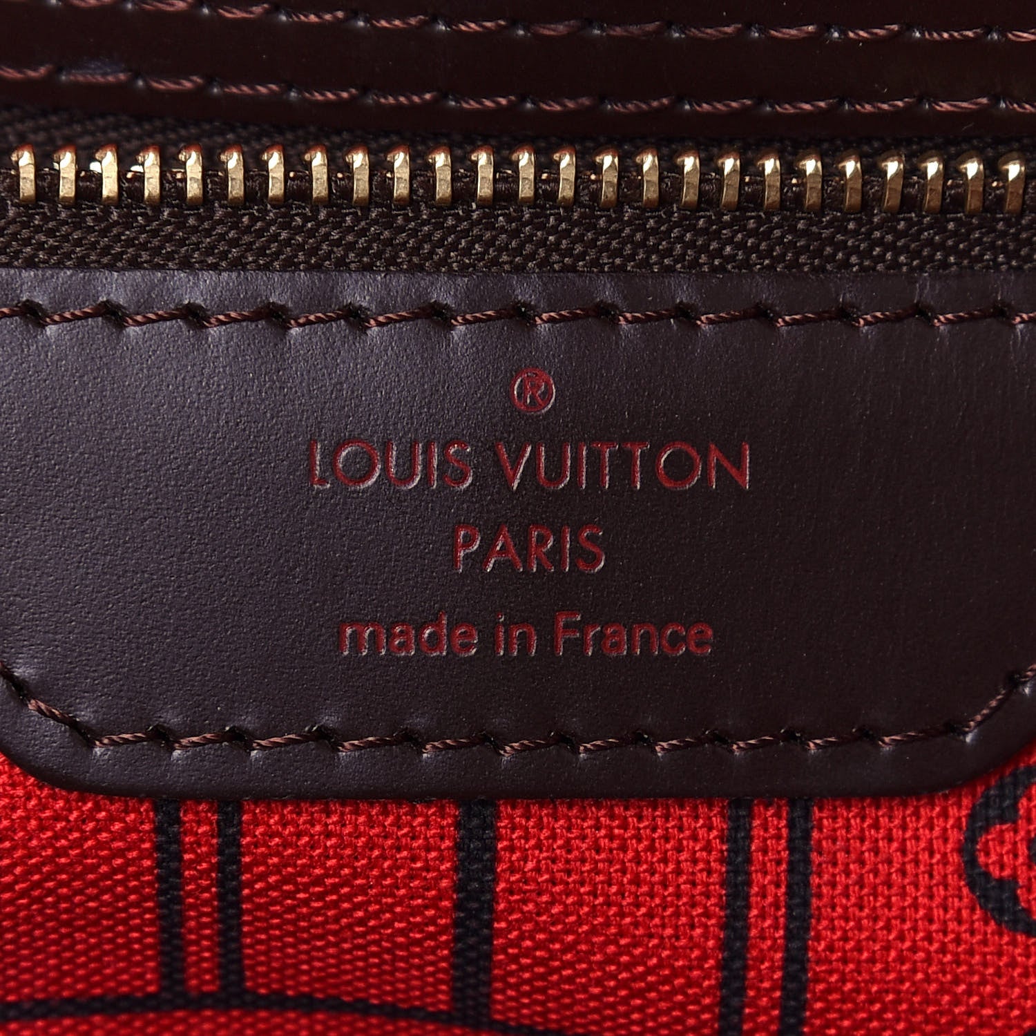 Louis Vuitton Damier Ebene Neo Neverfull MM 7 of 14