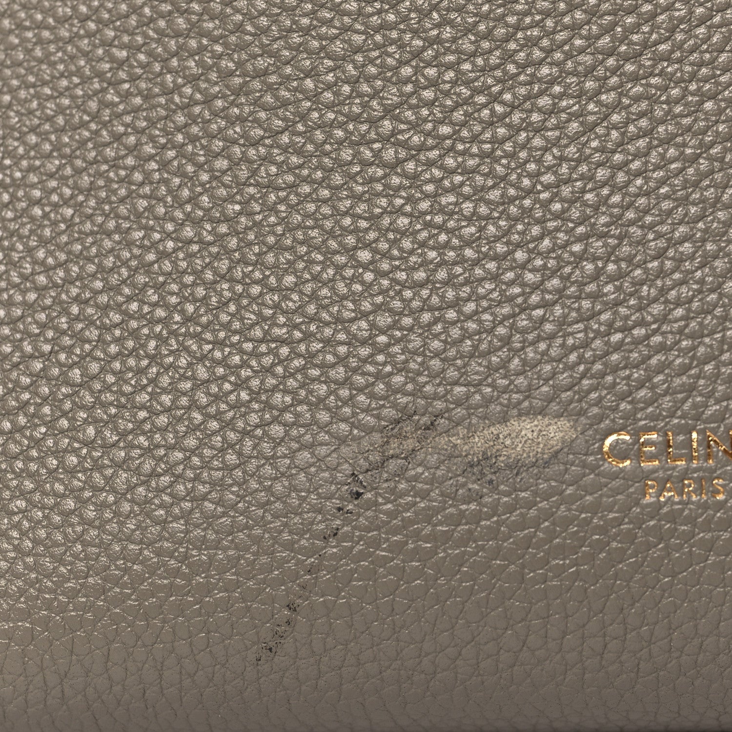 Celine Soft Grained Calfskin Small Sangle Bucket Bag Taupe 9 of 9