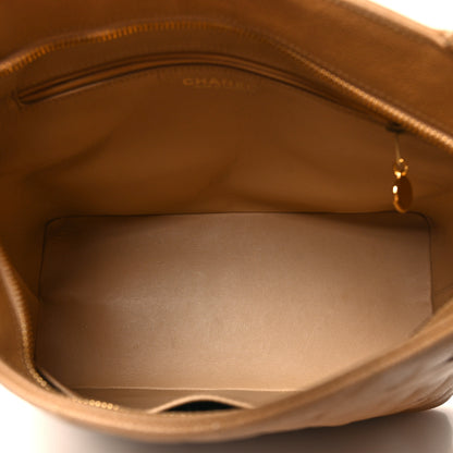 Chanel Caviar Quilted Medallion Tote Beige 5 of 13