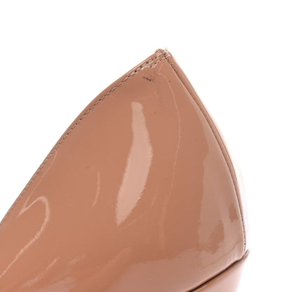 Christian Louboutin Patent So Kate 120 Pumps 39.5 Nude 8 of 9