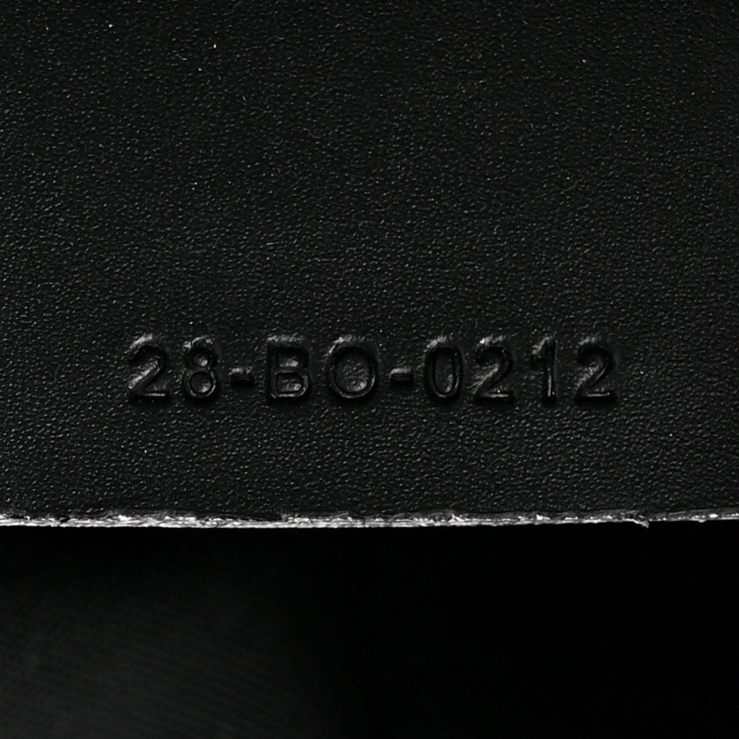 Coated Canvas CD Diamond Lingot 50 Bag Black
