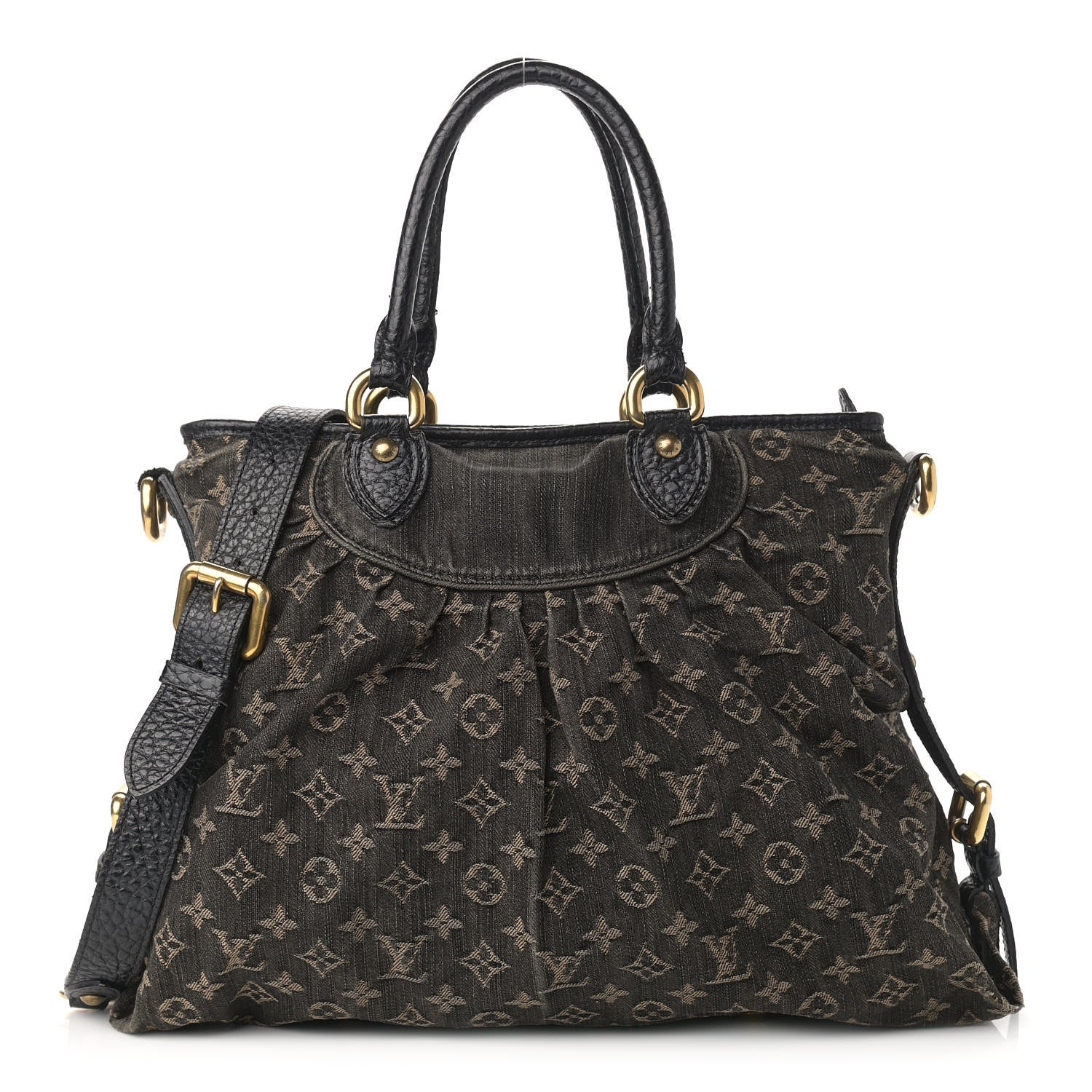 Louis Vuitton Denim Neo Cabby GM Black 1 of 14