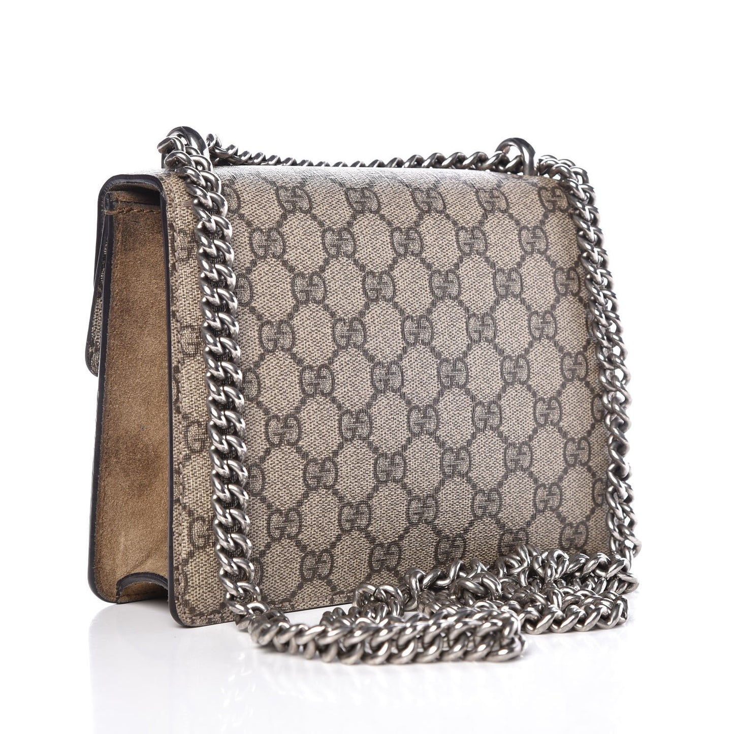 GG Supreme Monogram Mini Dionysus Shoulder Bag Taupe