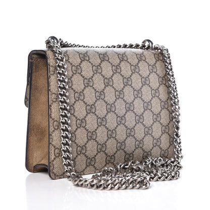 Gucci GG Supreme Monogram Mini Dionysus Shoulder Bag Taupe 3 of 9