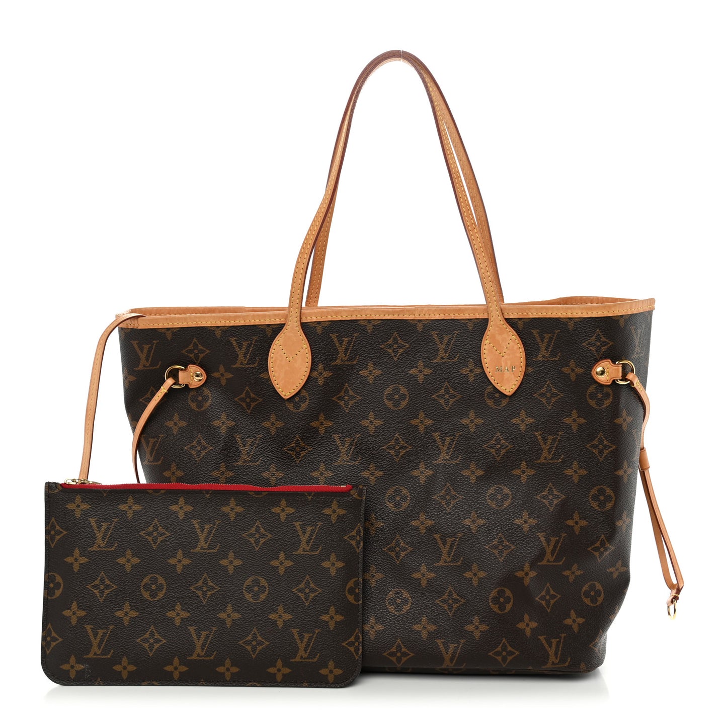 Monogram Neo Neverfull MM Cherry