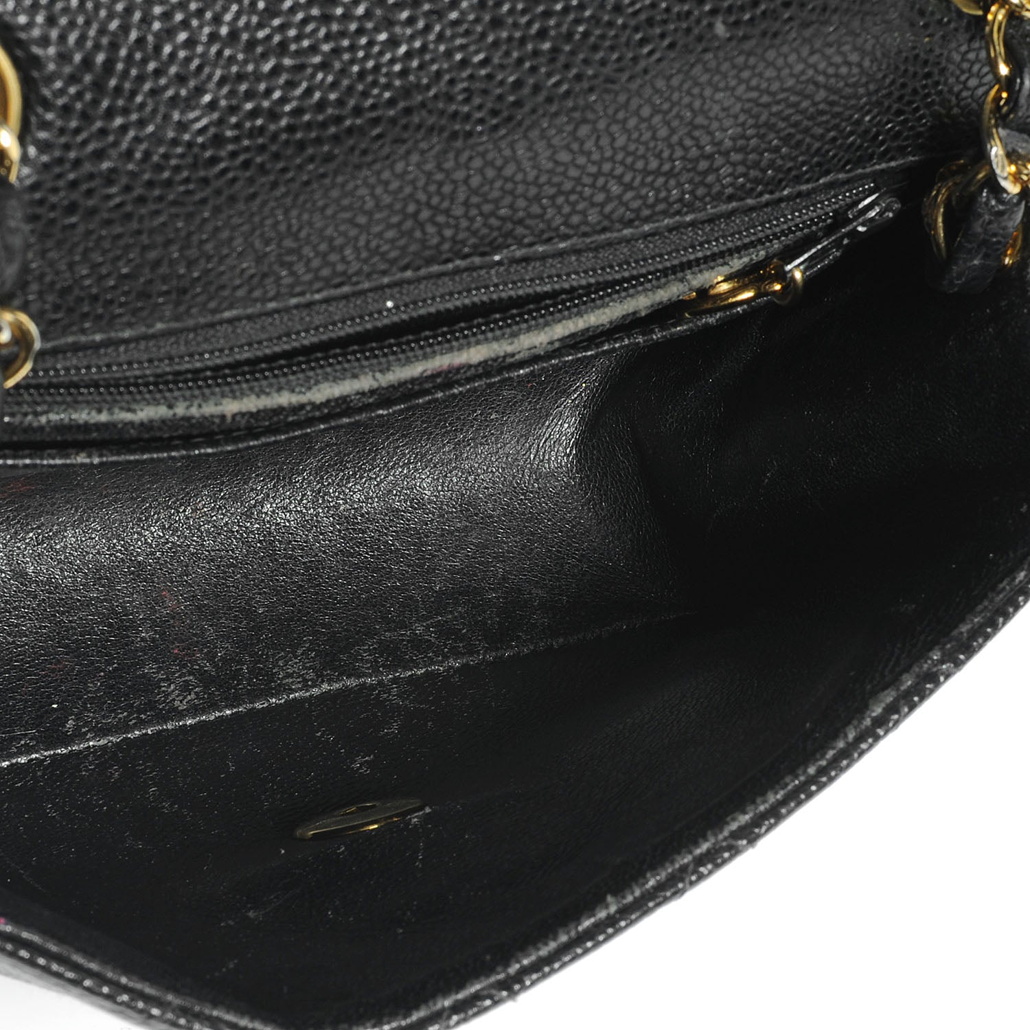 Chanel Caviar Quilted Mini Flap Black 5 of 7