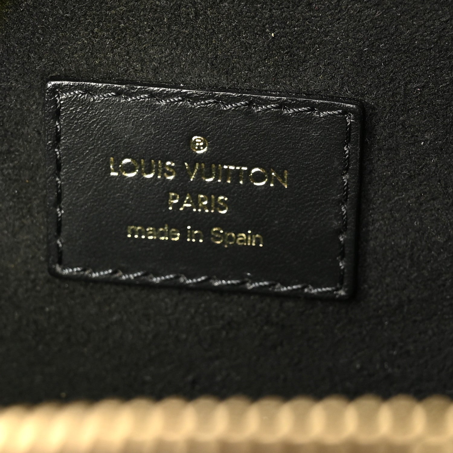 Louis Vuitton Monogram V Tote MM Khaki Cream 6 of 10