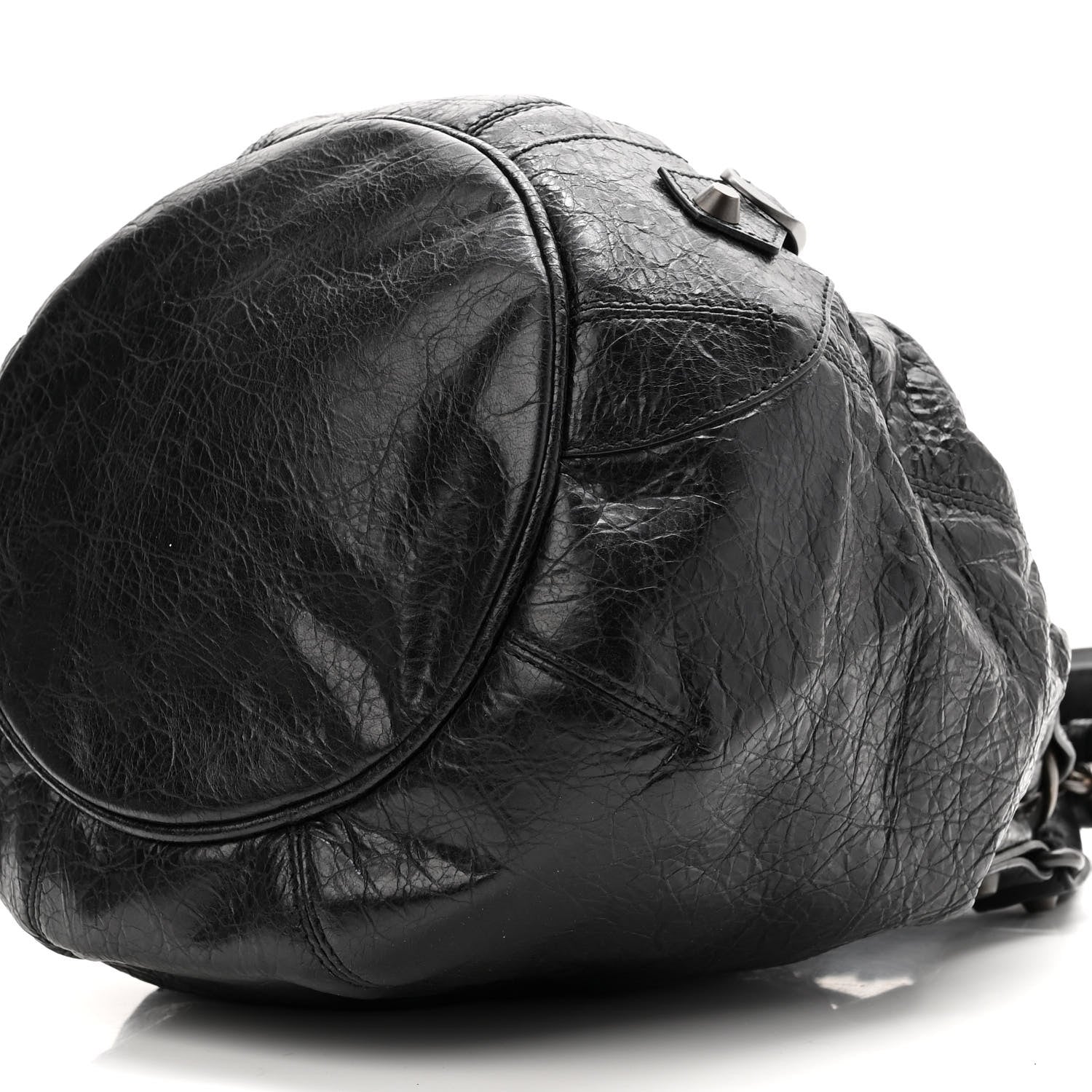 Balenciaga Agneau Classic Hardware Mini Pompon Black 9 of 9