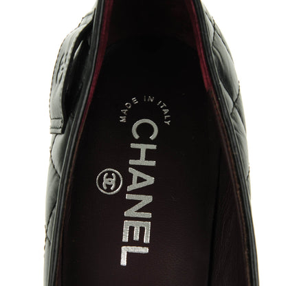 Chanel Calfskin Quilted Mini 2.55 Reissue Flap Pumps 39 Black 7 of 8