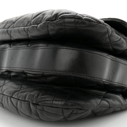 Chanel Lambskin Quilted Large Chanel 3 Flap Black 10 of 11