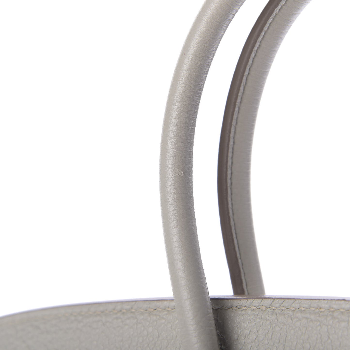 Taurillon Clemence Birkin 35 Gris Perle