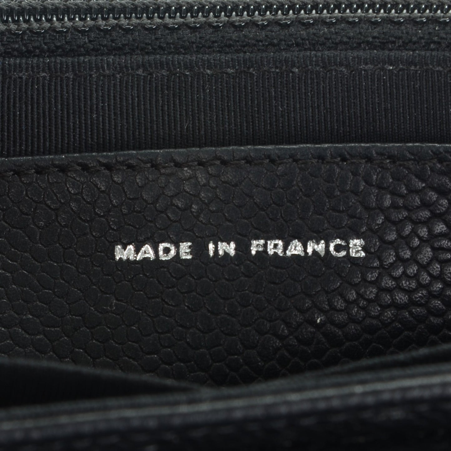 Caviar Half Moon Wallet On Chain WOC Black