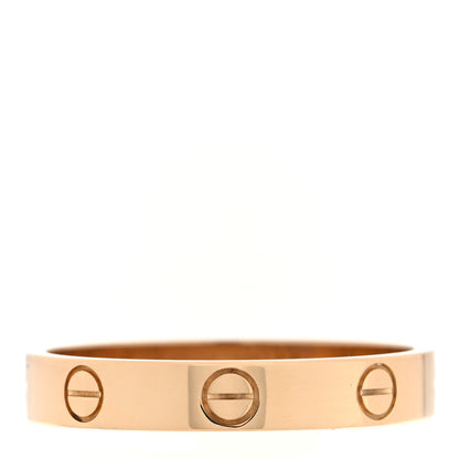Cartier 18K Yellow Gold 3.5mm LOVE Wedding Band Ring 59 8.75 3 of 5
