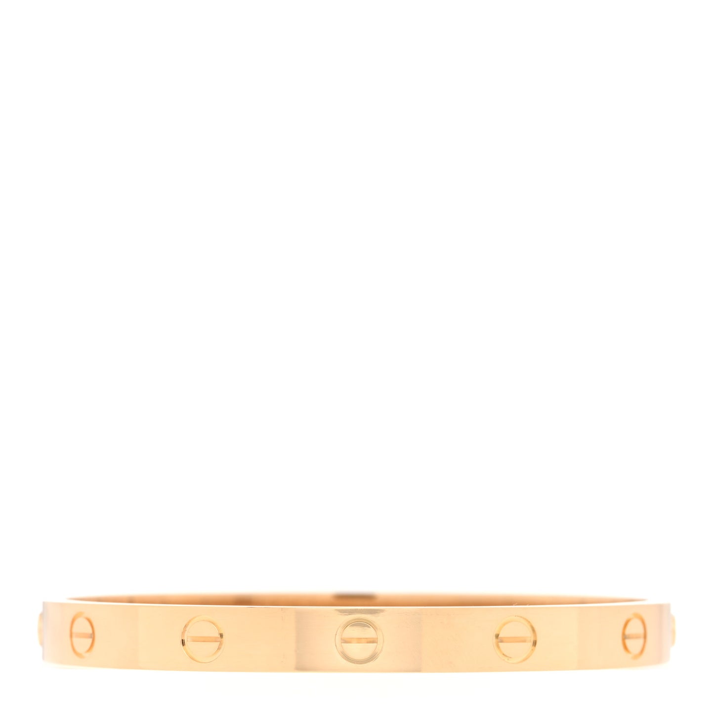 18K Yellow Gold LOVE Bracelet 17