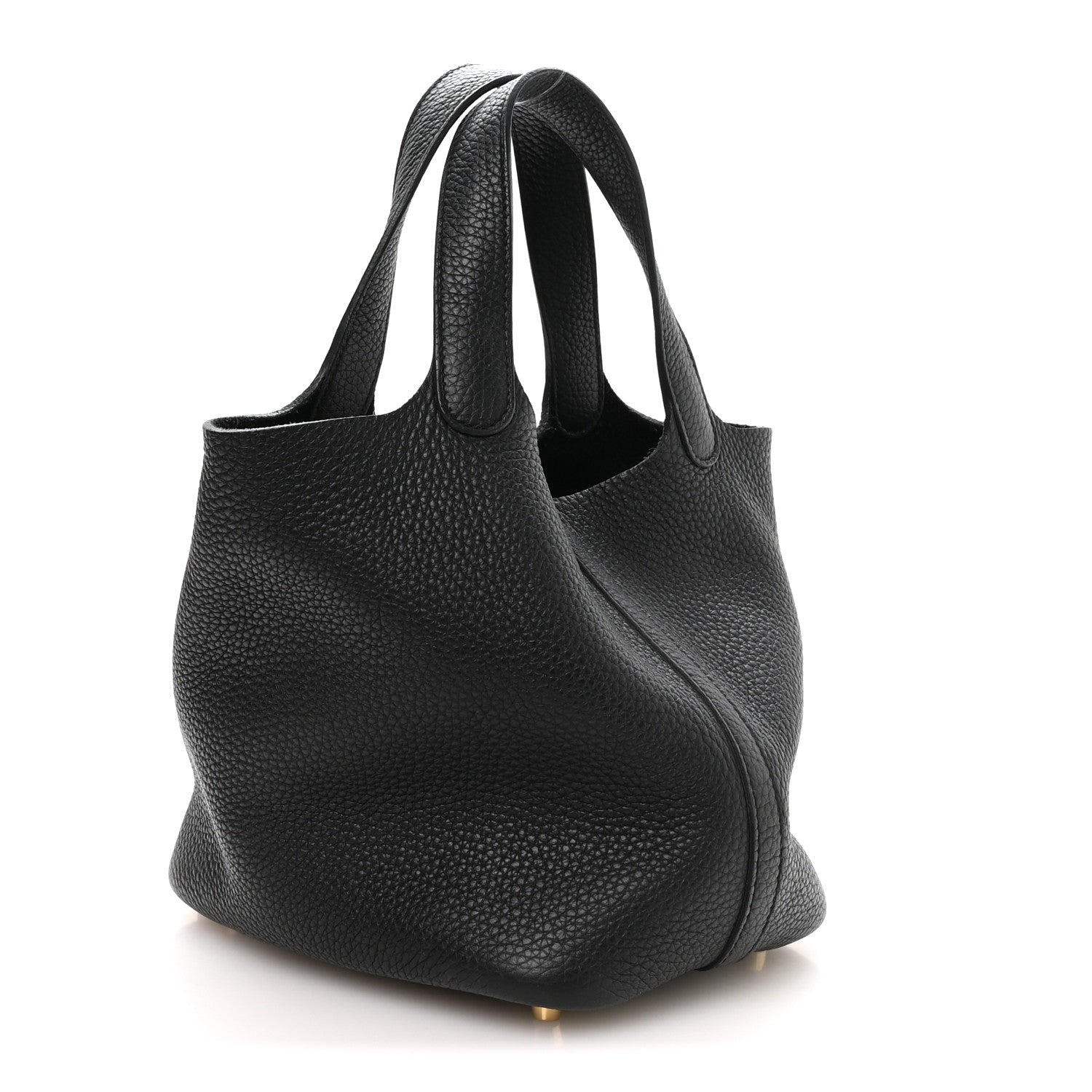 Hermes Taurillon Clemence Picotin Lock 18 PM Black 3 of 12