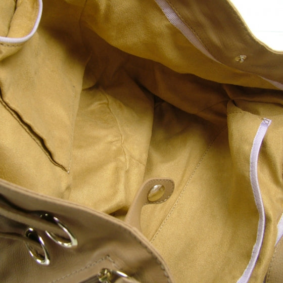 Jimmy Choo Leather RILEY Tote Tan 8 of 11