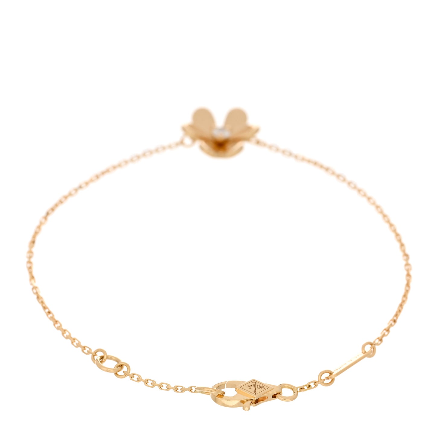 18K Yellow Gold Diamond Mini Frivole Bracelet