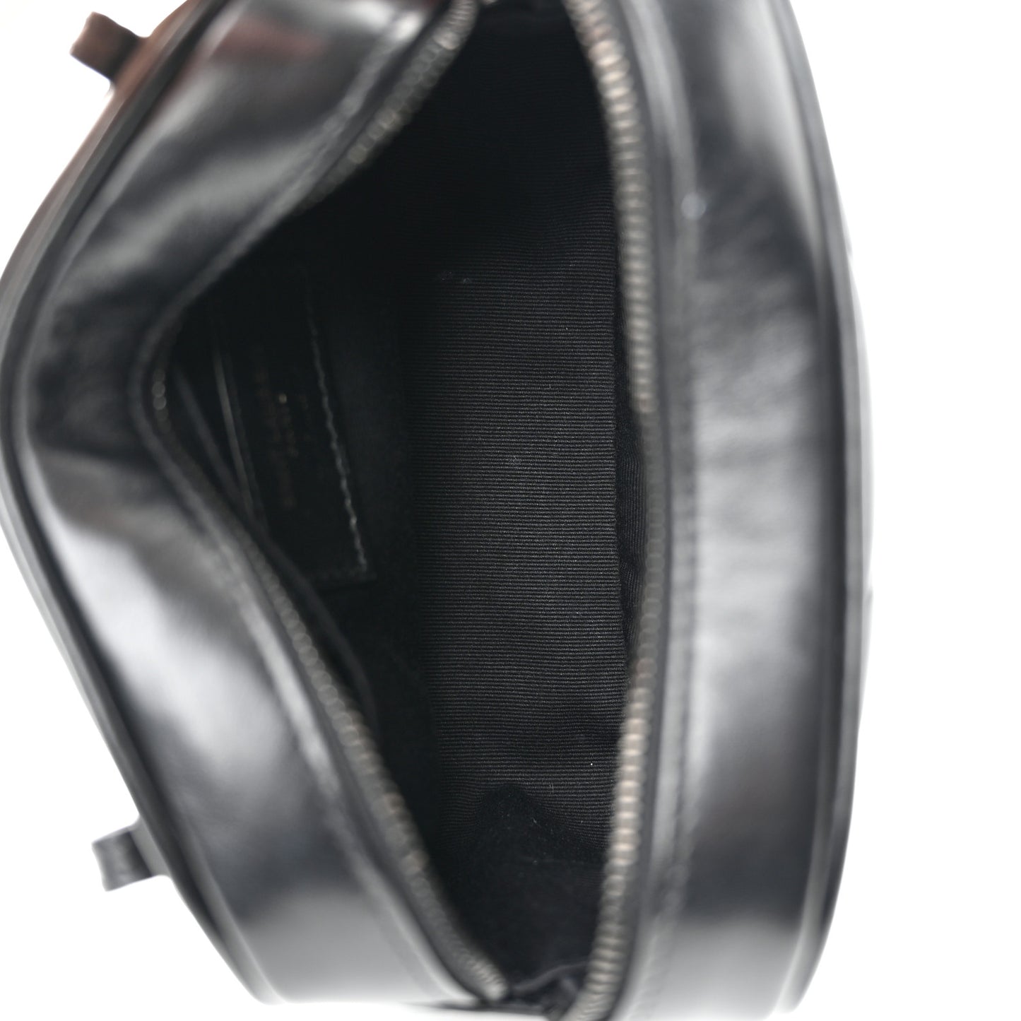 Calfskin Matelasse Monogram Lou Belt Bag Black