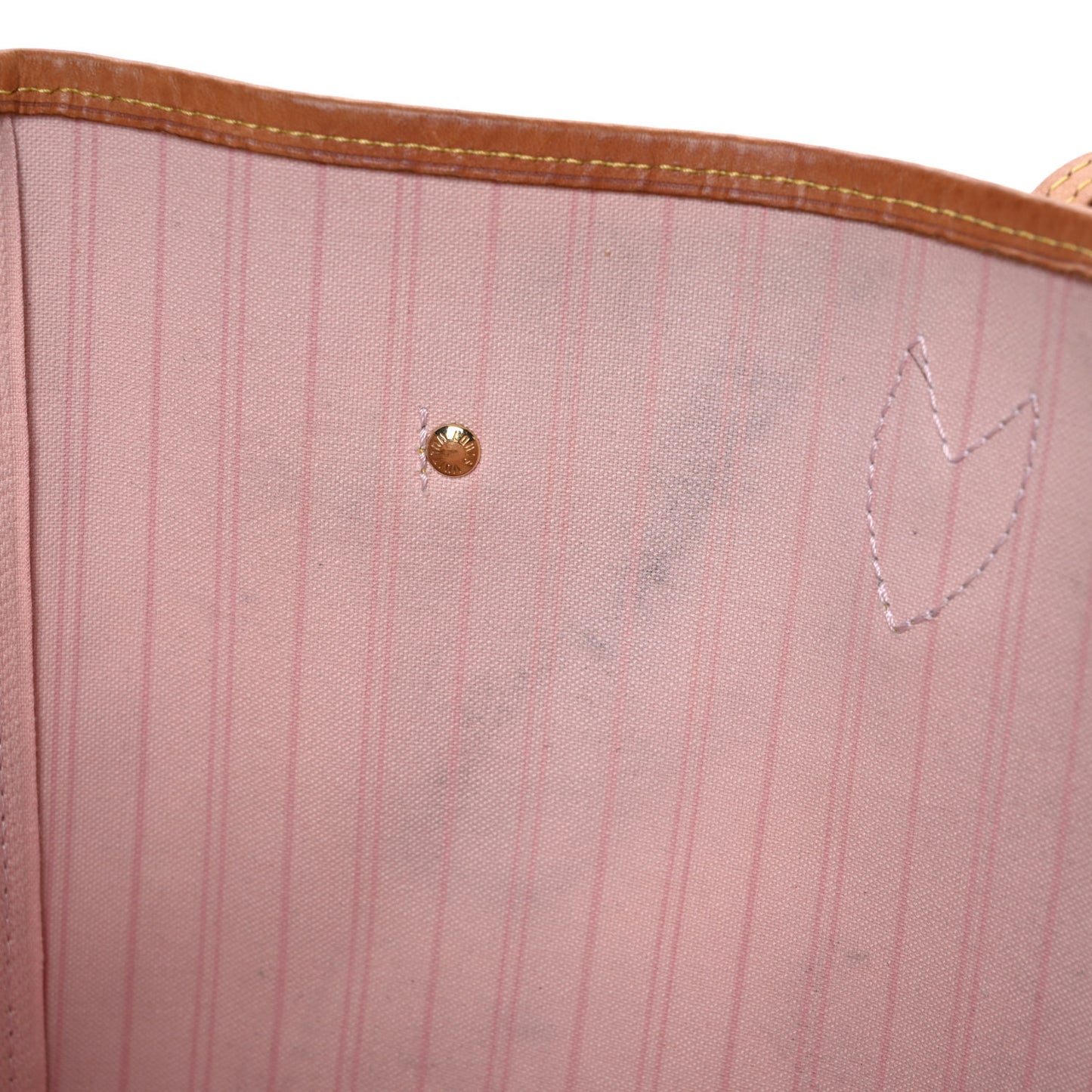 Damier Azur Neo Neverfull MM Rose Ballerine