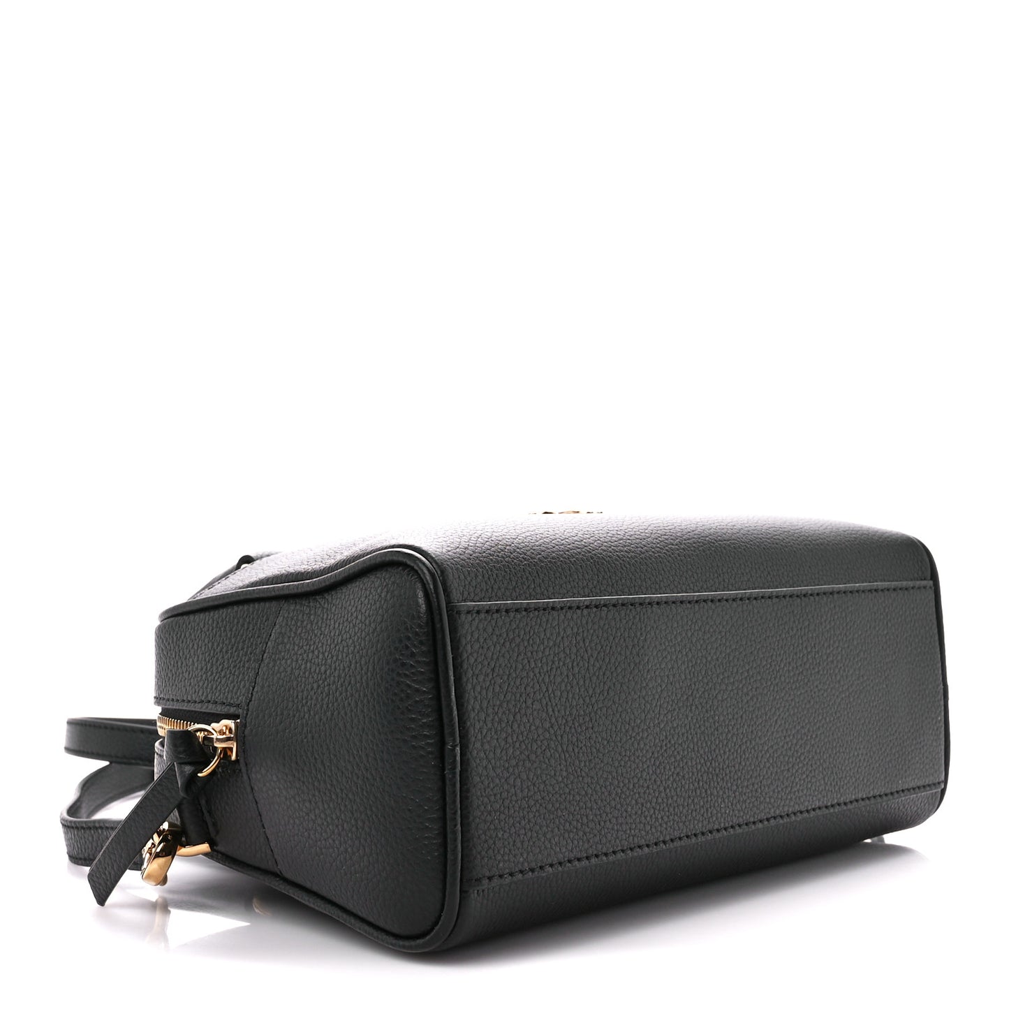 Saffiano Virtus Small Bowling Bag Black